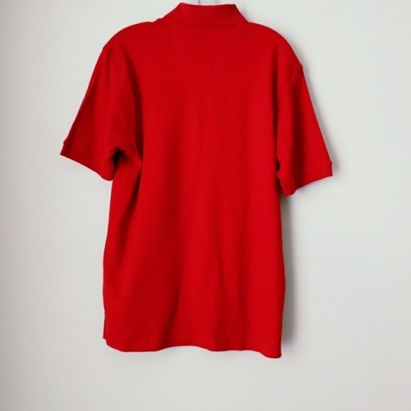 Arrow | Red Short Sleeve Polo - Picture 2 of 4